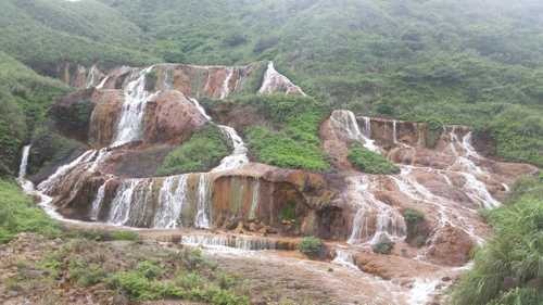 Jiufen Golden Waterfall waterfall