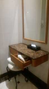 Vanity Table from the hotel hotel vanity table