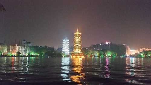 Shining Golden and Silver Towers golden and silver towers