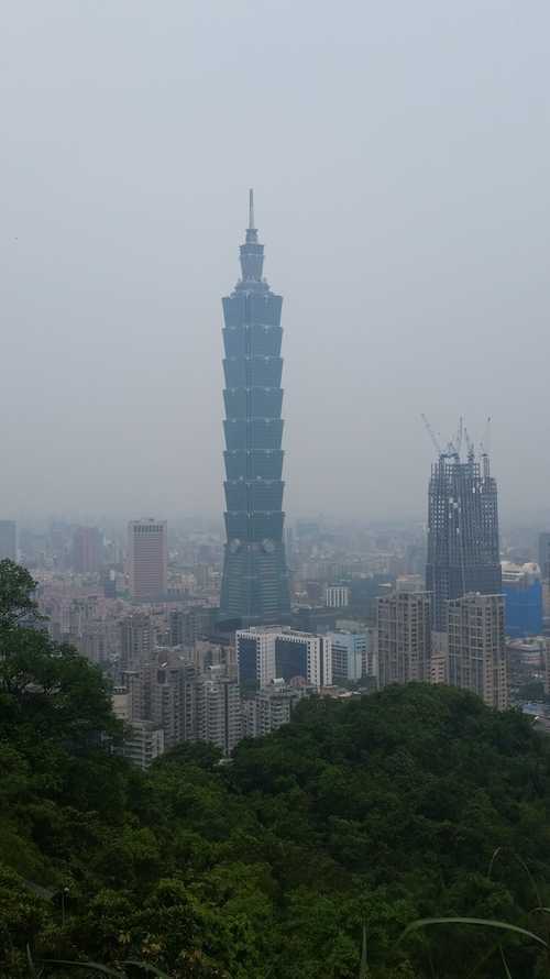 View of the city from atop City view