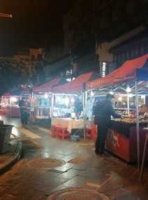 Night market vendors vendor