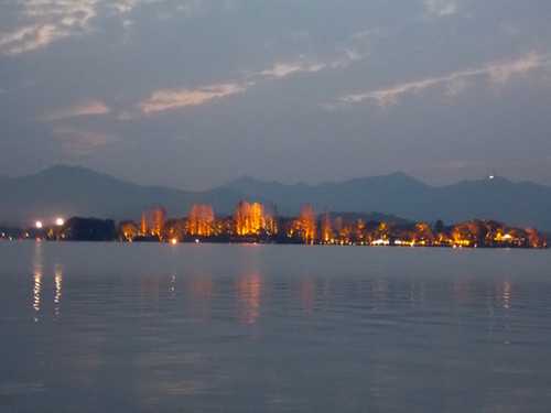 Like the charcoal gray of West Lake West Lake